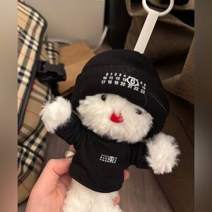 🌟Collectable RARE🌟 MM6 Maison Margiela Plush Doll Toy Bag/Key Charm